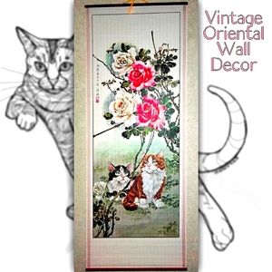 Vintage Chinese Decorative Wall Scroll